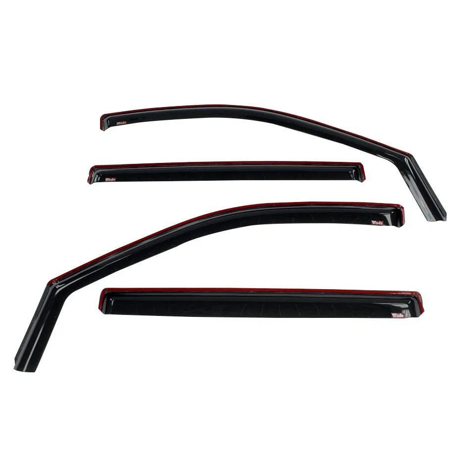72-39429 – WESTIN Rainguard, Low Profile In-Channel High Gloss Smoke Acrylic Set of 4